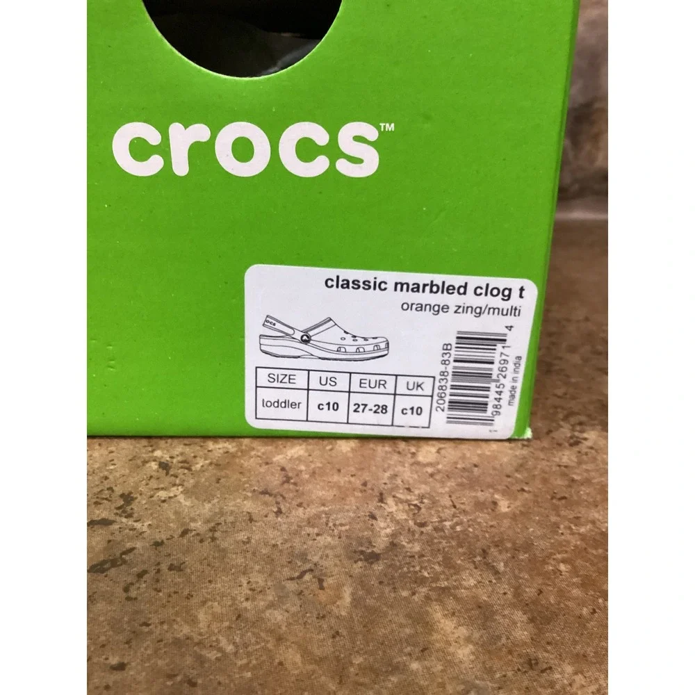 CROCS classic marbled
